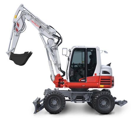 TB295W Compact Wheeled Excavator - Takeuchi Mfg. UK Ltd.