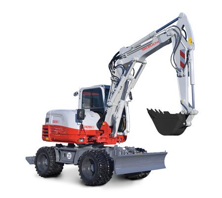 TB295W Compact Wheeled Excavator - Takeuchi Mfg. UK Ltd.